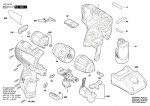 Bosch 3 601 JH8 000 Gsr 12V-35 Cordless Drill Driver 12 V / Eu Spare Parts